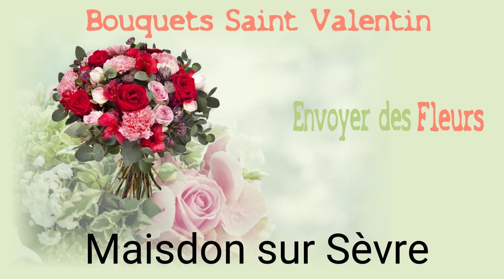 Roses de Saint-Valentin livrées à Maisdon-sur-Sèvre